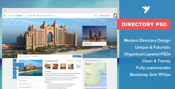 DirectoryEngine - Place Directory PSD Template
 FXTheme