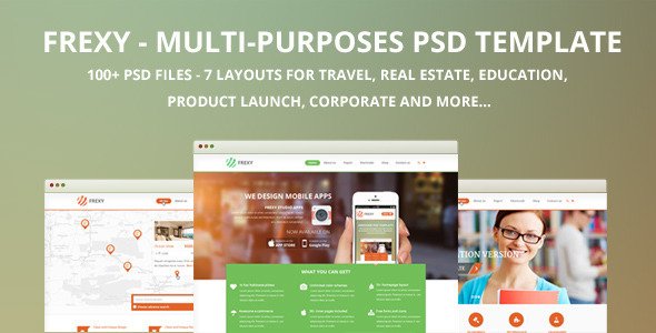 Frexy-Multi-purposes PSD template
 FXTheme