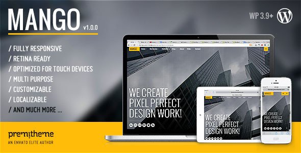 Mango - Responsive Multipurpose/creative WP Theme
 FXTheme