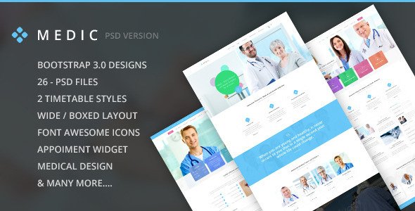 Medic - Medical, Health and Hospital PSD Theme
 FXTheme