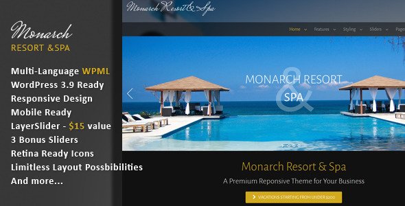 Monarch - Responsive Multi-Language Theme
 FXTheme