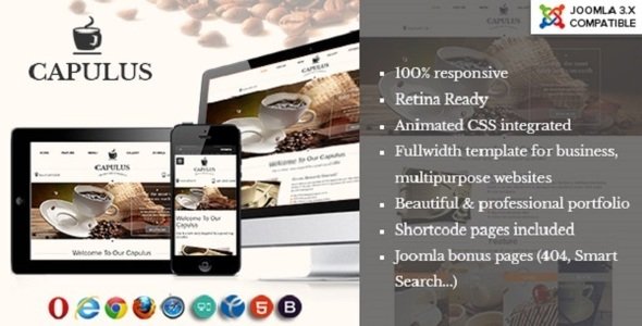 Noo Capulus - A Multi Purposes Coffee Style Theme
 FXTheme