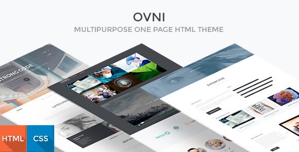 OVNI - MultiPurpose One Page HTML5 Template
 FXTheme