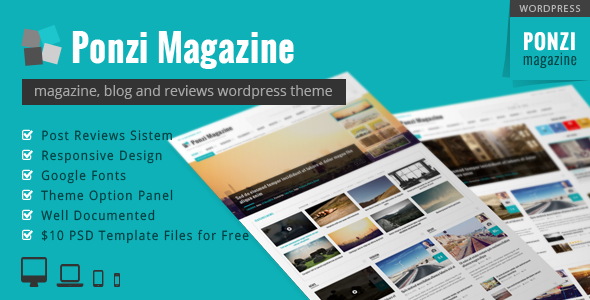 Ponzi | Responsive WordPress Theme Magazine Review
 FXTheme