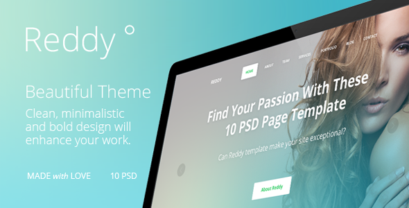 Reddy PSD template
 FXTheme PSDTemplates