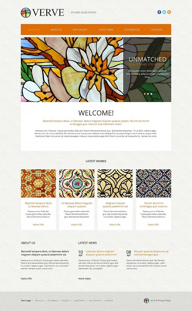 Window Decor Moto CMS HTML Template TMT