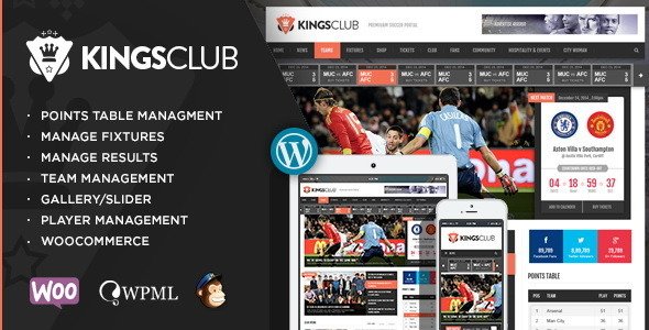 Club Sports - Events and Sports News Theme
 TFx