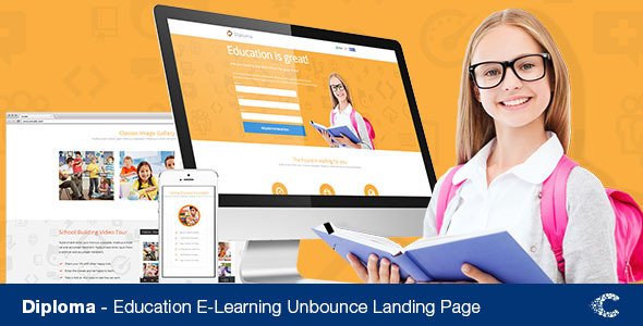 Diploma - Unbounce Landing Page Template
 TFx