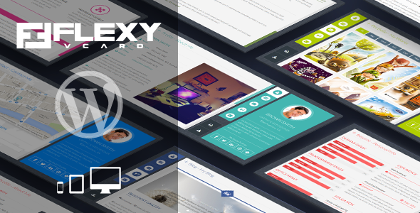 FlexyVcard - Responsive vCard Wordpress Theme
 TFx