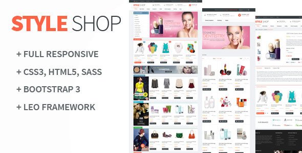 Leo StyleShop Prestashop Theme
 TFx PrestaShop