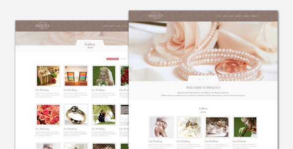 Sweetly - Wedding WordPress Theme
 TFx