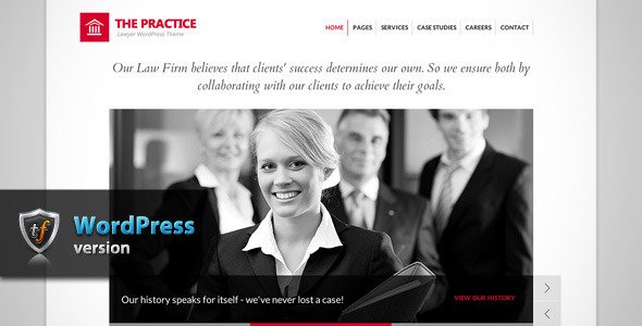 The Practice - Lawyer WordPress Theme
 TFx