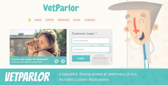 VetParlor
 TFx PSDTemplates