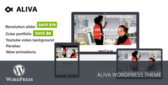 Aliva Creative WordPress Theme
 TFx WordPress
