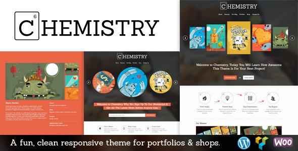 Chemistry - Responsive Portfolio & Shop WP Theme
 TFx