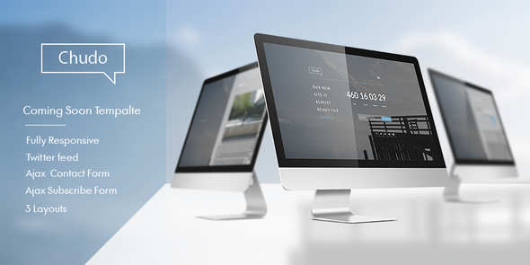 Chudo -  Responsive Coming Soon Template
 TFx