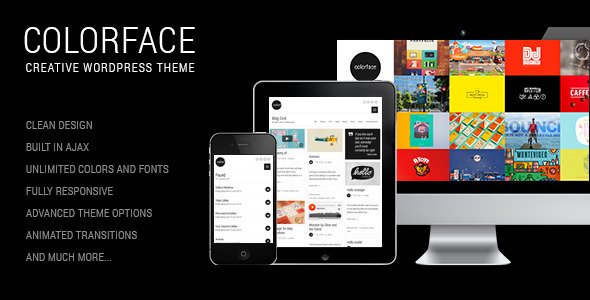 Colorface - Creative Wordpress Theme
 TFx