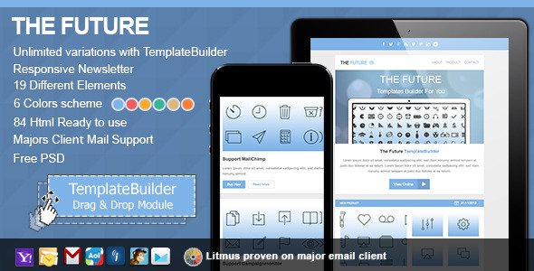 Future Responsive E-mail With Templates Builder
 TFx