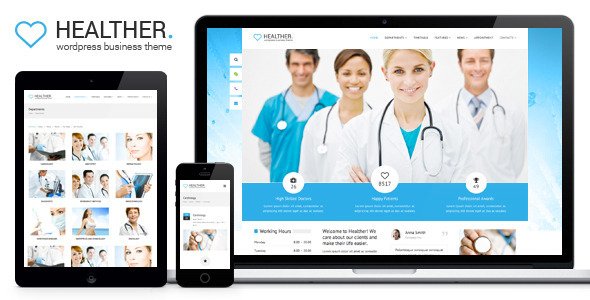 Healther - Medical & Health WordPress Theme
 TFx