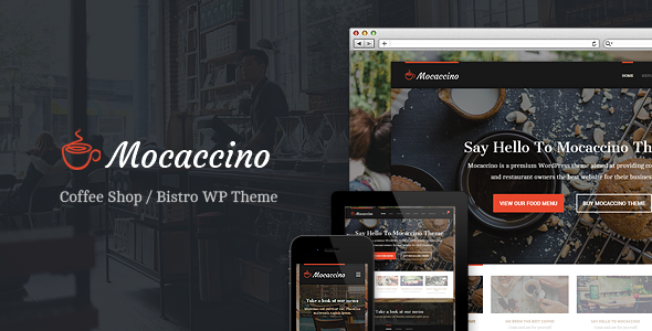 Mocaccino - WordPress Theme For Restaurants
 TFx
