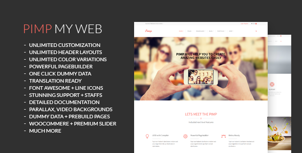 PIMP - Creative MultiPurpose Theme
 TFx
