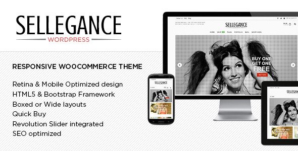 Sellegance - Responsive WooCommerce Theme
 TFx