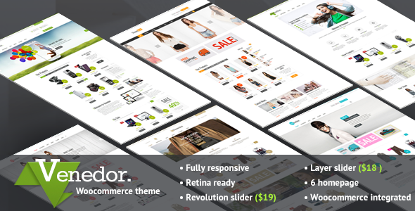 Venedor - Ultimate Multi-Purpose Wordpress Theme
 TFx
