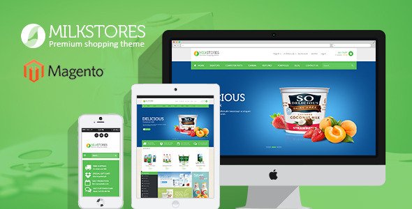 Ves Milk Store Responsive Magento Theme
 TFx