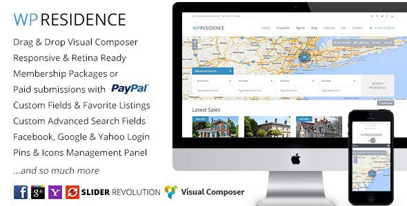 WP Residence - Real Estate WordPress Theme
 TFx