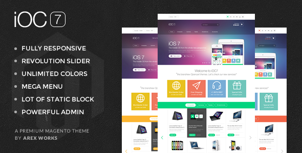 AM iOC7 - Responsive Magento Theme
 TFx