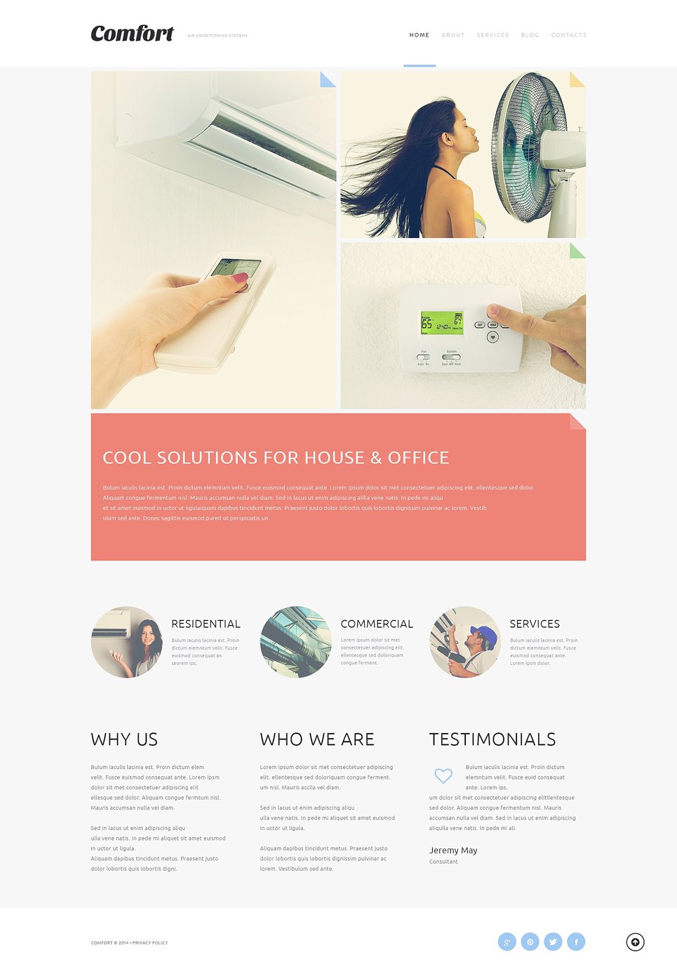 Air Conditioning Systems Joomla Template TMT