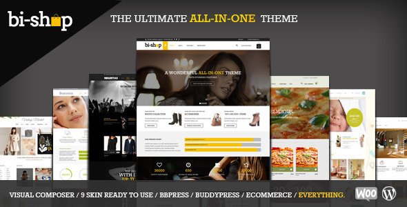 Bi-shop All In One: Ecommerce & Corporate theme
 TFx