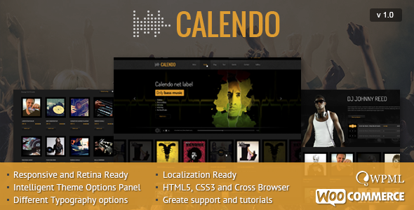 Calendo Responsive WordPress Theme
 TFx