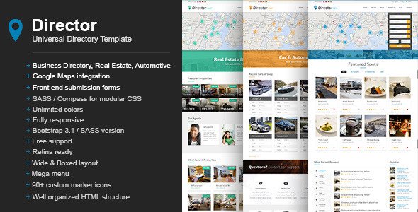Director - Universal Directory Template
 TFx