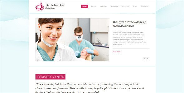 Dr. John Doe – Responsive Drupal One-page
 TFx
