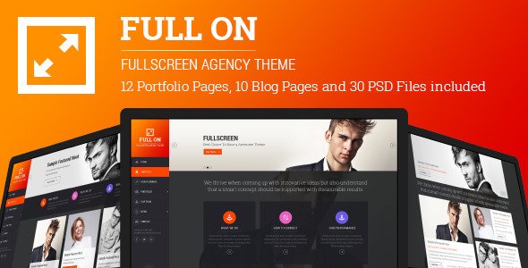 Full On - Fullscreen Creative Agency Theme
 TFx