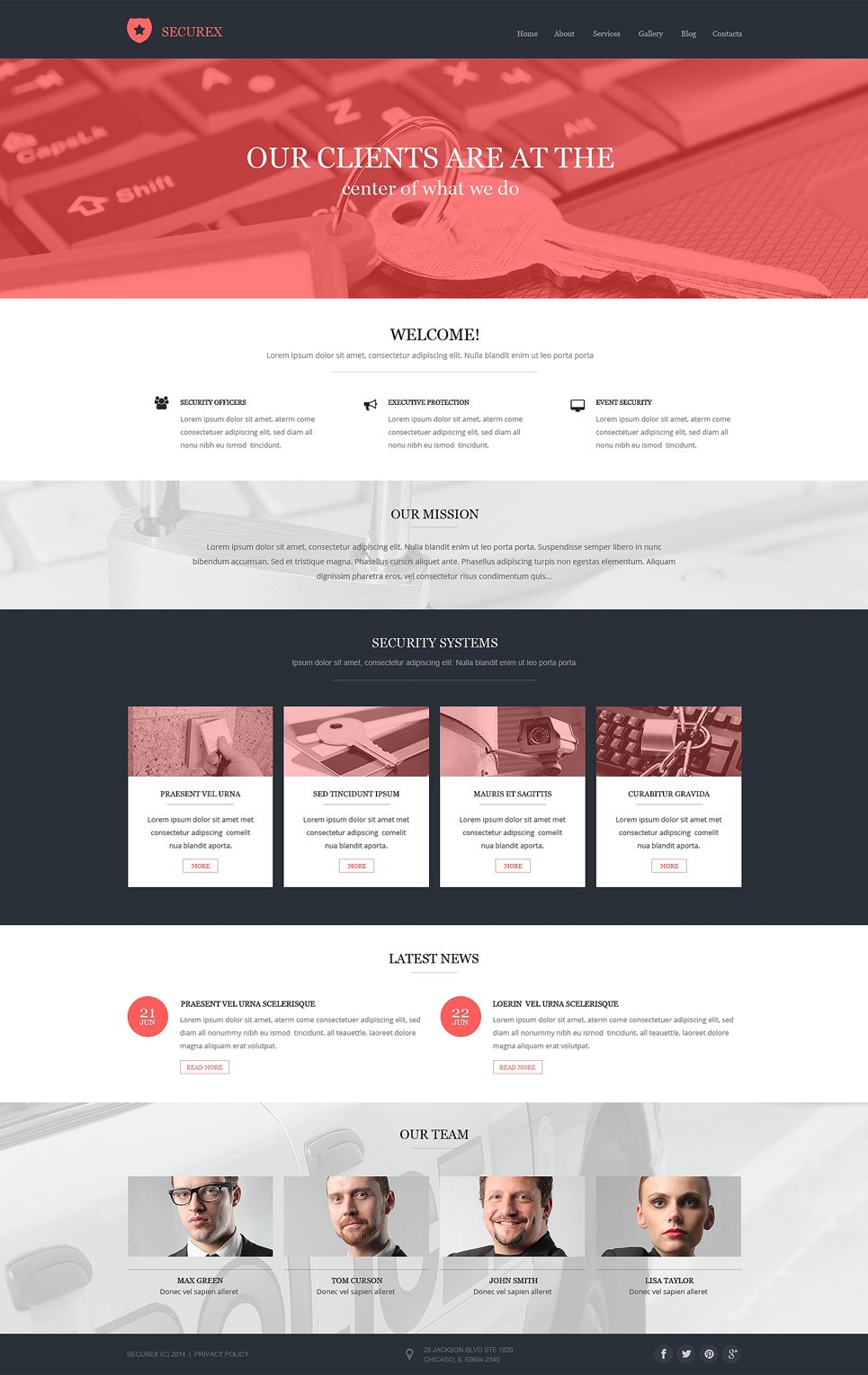 Information Security Drupal Template TMT
