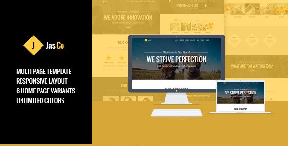 JASCO - Creative Multi-purpose HTML5 Template
 TFx