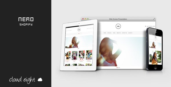 Nero - Responsive Shopify Theme
 TFx Shopify