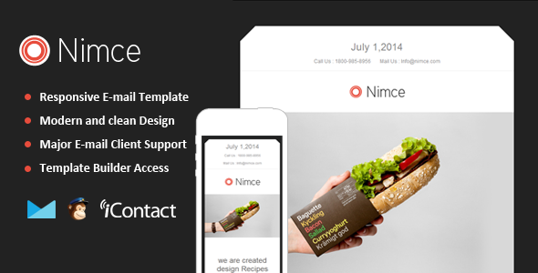Nimce - Responsive Email + Themebuilder Access 
 TFx