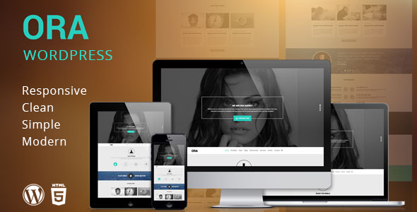 ORA - One Page Creative Agency WordPress Theme
 TFx