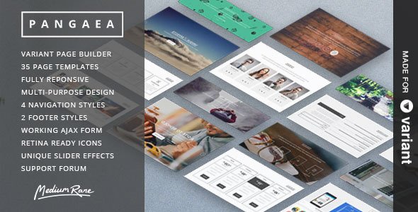 Pangaea | Multi-Purpose Template with Page Builder
 TFx