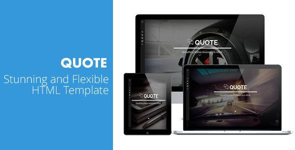 Quote - Flexible Responsive Template
 TFx