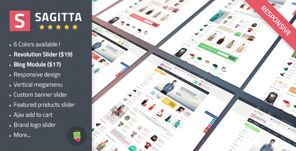 Sagitta - Mega Store Responsive PrestashopTheme
 TFx