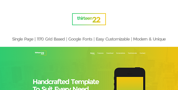 Thirteen22 - PSD
 TFx PSDTemplates
