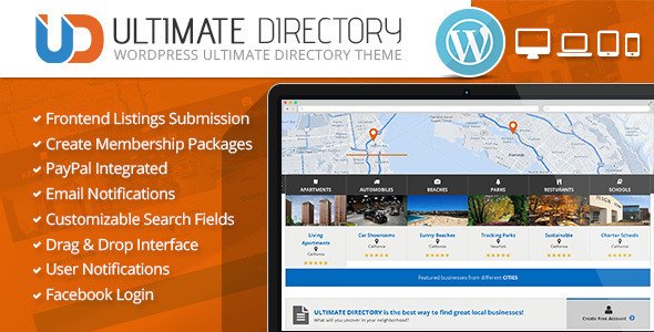 Ultimate Directory Responsive WordPress Theme
 TFx