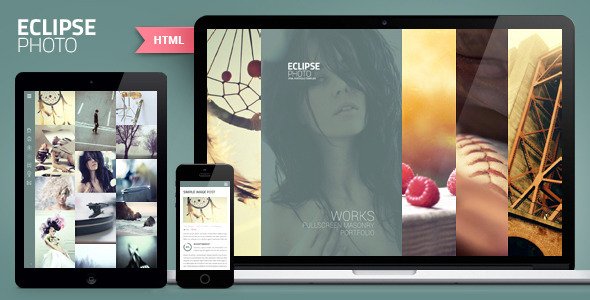 Eclipse - Photography Website Template
 TFx