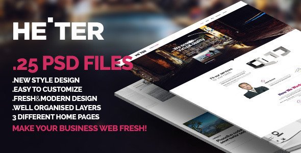 Heiter - Fresh Design. Excellent for Business
 TFx