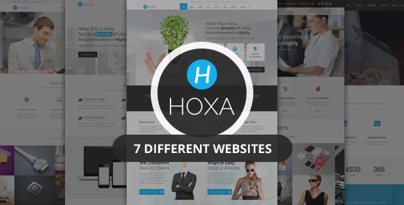 Hoxa - Responsive MultiPurpose HTML5 Template
 TFx
