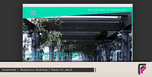 Kunstnerisk a Responsive Theme for Jekyll
 TFx